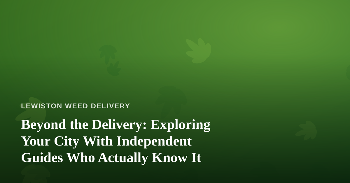Beyond the Delivery: Exploring Your City With Independent Guides Who Actually Know It